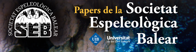 Papers de la Societat Espeleològica Balear
