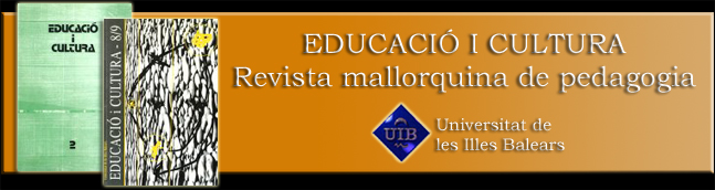 Educació i Cultura. Revista Mallorquina de Pedagogia