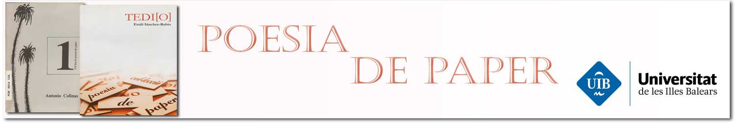 About page Poesia de paper
