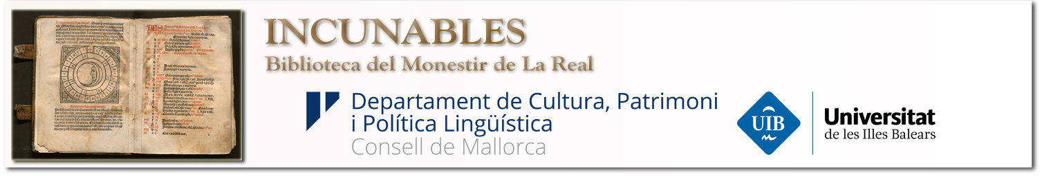 Incunables de la Biblioteca del Monestir de La Real